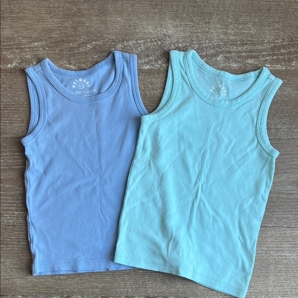 EUC Bundle of Primary Organic Cotton Tanks